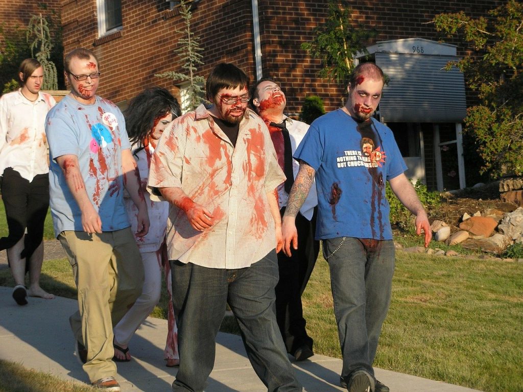 Halloween zombies